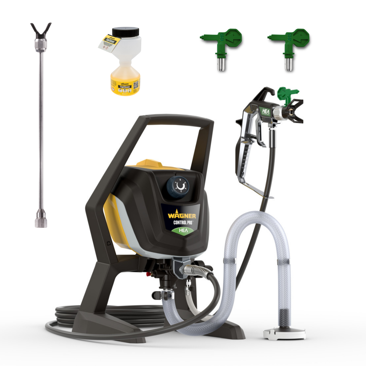 Wagner Airless HEA Control Pro 250 R + prolunga + 2 ugelli + TipClean in un esclusivo pacchetto