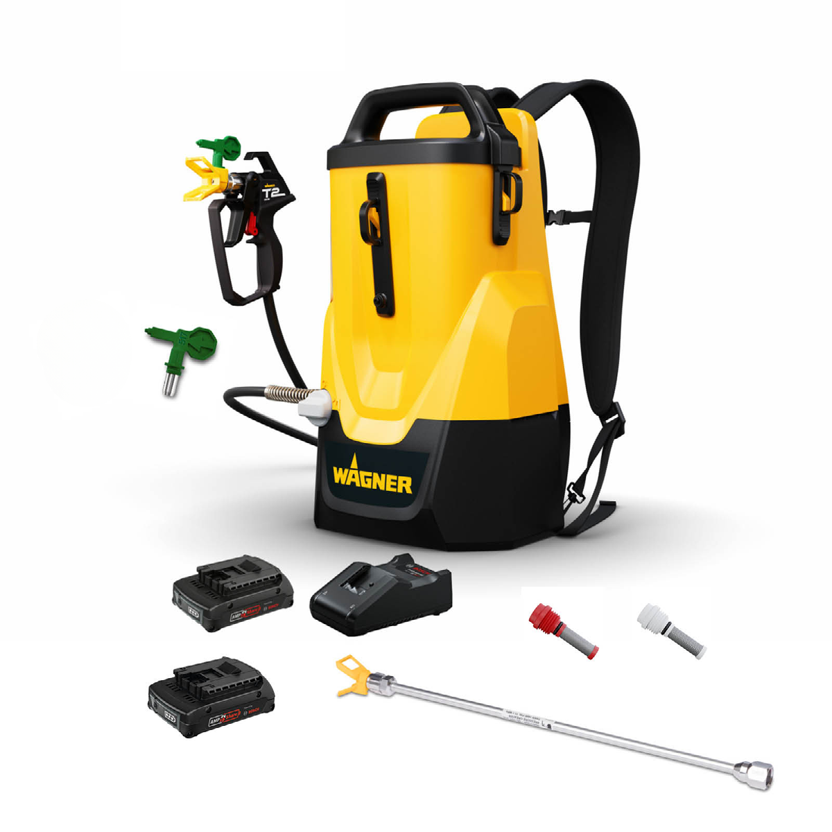 Airless Control Pro 300 Move 18V Kit  + batterie + Prolunga 25cm + Ugello 517
