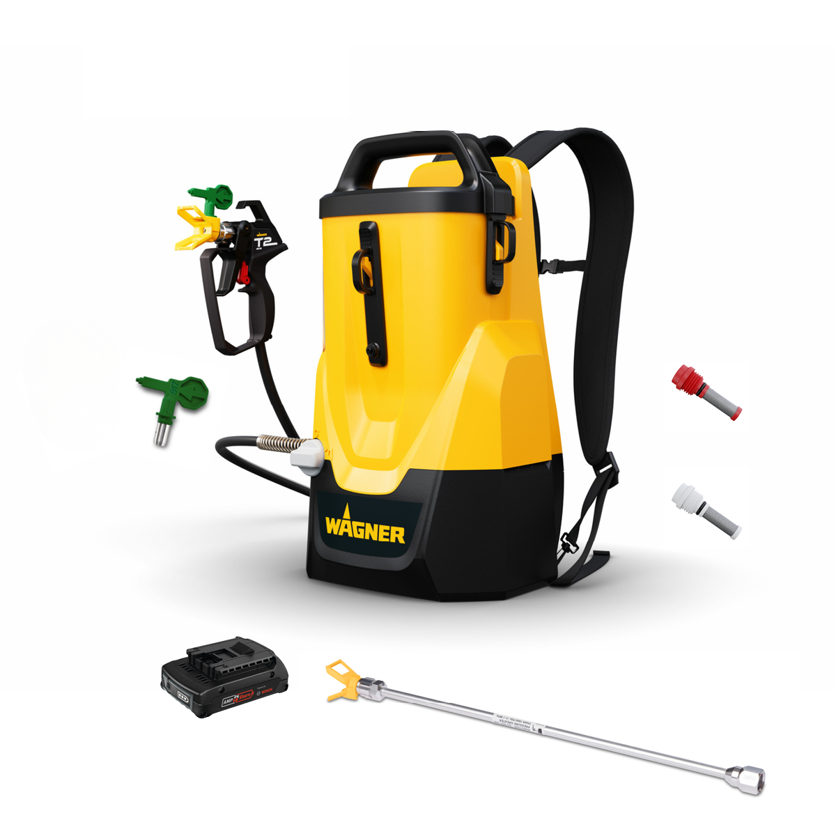 Airless Control Pro 300 Move 18V + batterie + Prolunga 25cm + Ugello 517