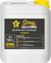 Wandfarbe Weiß - 10 Liter - Spray Solutions